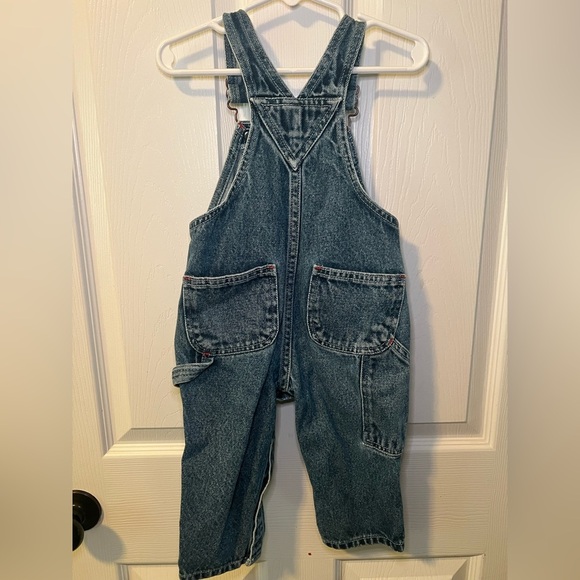 Vintage Garanimals Kids Denim Overalls Size 18 Months - Picture 5 of 7